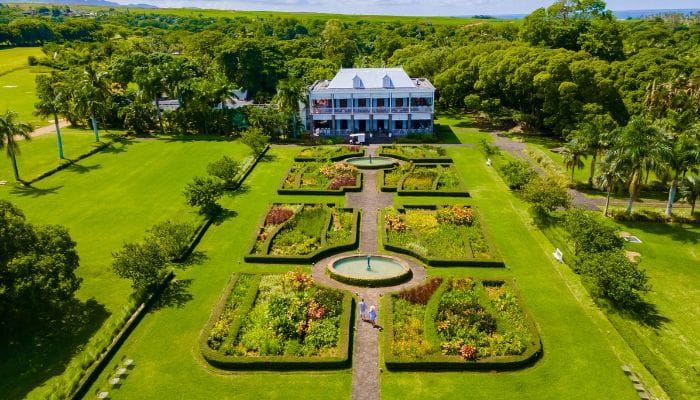 Chateau De Labourdonnais - A picturesque Victorian-era estate showcasing architectural splendor amidst lush surroundings