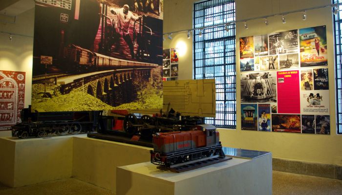 Baroda Railway Museum: Historic locomotives and railway artifacts on display