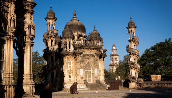 Historic Mahabat Maqbara with ornate design